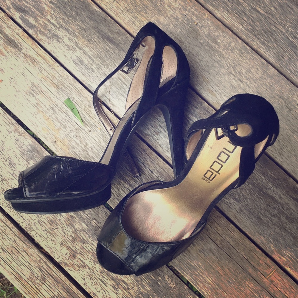 Black high heels!